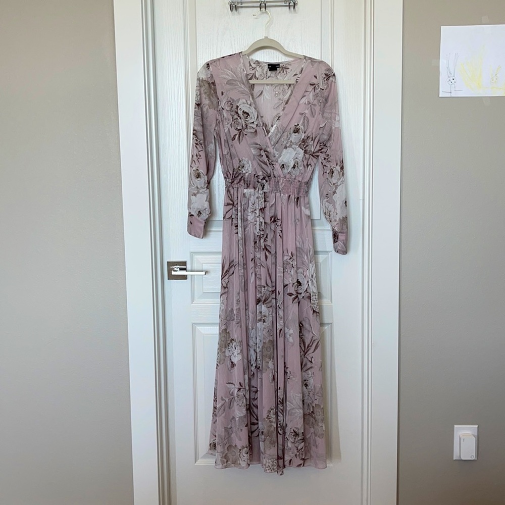 Kate and Lily Floral Maxi Dress S6 Like New